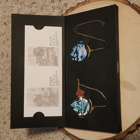 The Forbidden City Culture Metal Bookmarks  Set 2 NEW - Picture 1 of 6